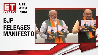 2019 Lok Sabha Elections: BJP releases manifesto, Focuses on J\u0026K issues and national security