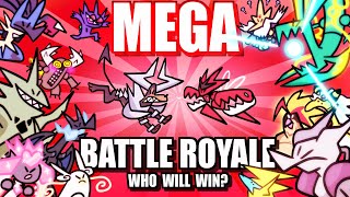 Mega Pokemon Battle Royale (Loud Sound/Flashing Lights Warning) ☄️ Collab With @