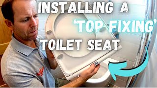 How to install a TOP FIXING Toilet Seat | Step by Step Instructions