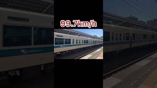 【まだまだ爆走】小田急8000形 小田急相模原駅を高速通過 #shorts #高速通過