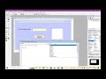 Label, Textbox and command button in visual basic 6.0 | label in vb6| textbox in vb6