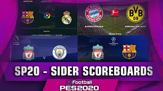 SP20 - scoreboards for PES 2020 ( Download and install )
