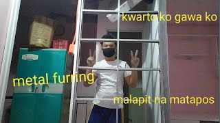 DiY KWARTO, Part 1, PAANO GUMAWA NG NG PADER GAMIT ANG METAL FURRING AT HARDIFLEX