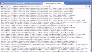 Beginner PHP Tutorial 107 A YouTube XML Example