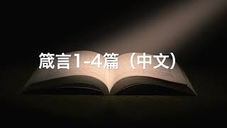 圣经朗读-箴言1-4章（中文）