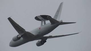 E-767　航過飛行　エアフェスタ浜松2017　航空自衛隊