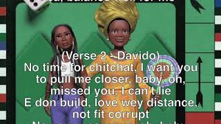 TIWA SAVAGE Park well (official lyric video) ft davido