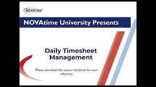 Ask An Expert: Using the Daily Timesheet Management Effectively