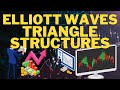 Elliott Wave Technical Analysis Tutorial 5: The Triangle Wave Structure, Elliott Waves Triangles!