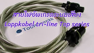 สายไฟอัพเกรดระบบเสียง tri-line รุ่นท็อป