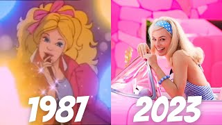 Evolution of Barbie in Movies, TV & Cartoons (1987-2023)