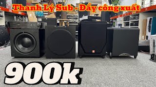 Thanh lý đẩy công xuất-Sub bass30.900k cực rẻ Zin nguyên bản 100%