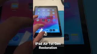 iPad Air 1st Gen Restoration #apple #repair #ipad #diy