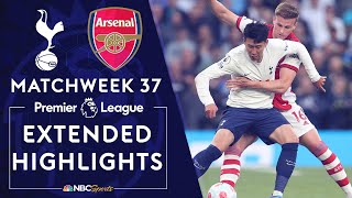 Tottenham v. Arsenal | PREMIER LEAGUE HIGHLIGHTS | 5/12/2022 | NBC Sports