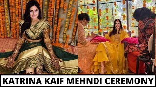 Katrina Kaif And Vicky Kaushal Mehndi Ceremony Pictures With Family And Bollywood Stars