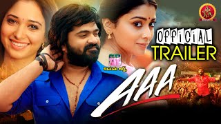 Simbu AAA Official Trailer | 2020 Telugu Movie Trailers | Tamannaah | Shriya | Yuvan Shankar Raja