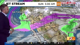 Cloudy weather with chances of rain for next week