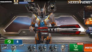 New Robots NEXUS PRIME Unlocked Gameplay Full Maxed Mech Wars' Multiplayer Robots Battle New Update