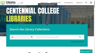 How to Contact Centennial College Libraries