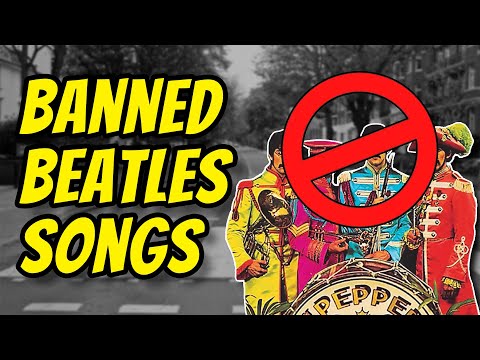 How many Beatles songs were banned?