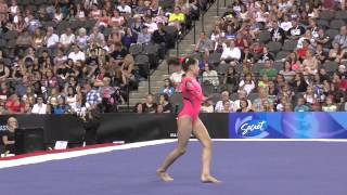 Delanie Harkness - Floor - 2014 Secret U.S. Classic