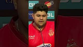 "It's a magical feeling" – Azam Khan on support from the Pindi crowd.#shorts  | #HBLPSL8