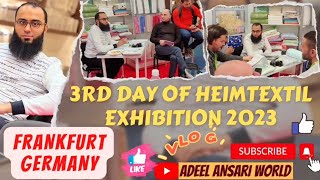 3rd Day of Heimtextil Exhibition 2023 | Frankfurt Germany | Home Textile Fair | @AdeelAnsariWorld