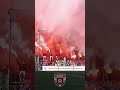 OFC-FANS MIT PYROSHOW IN FRANKFURT (KICKERS OFFENBACH - FSV FRANKFURT)