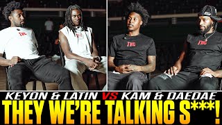 They Started Talking RECKLESS In This Face Off... | Kam & Daedae FACE OFF vs Keyon & Lat