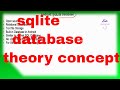 Sqlite Android tutorial