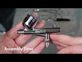 proaiir gravity feed airbrush assembly