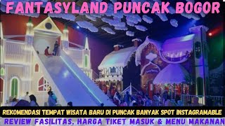 Puncak Fantasyland wisata baru ada salju buatan di cisarua puncak bogor‼️ edisi liburan akhir tahun