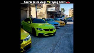 Sourav Joshi Vlogs Vs Flying Beast Car Comparison #shorts #souravjoshivlogs #flyingbeast
