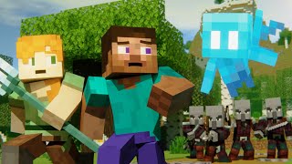 ALLAY RESCUE - Alex and Steve Life | Minecraft Animation