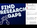 How To Find Research Gaps: An easy step-by-step process to find research ideas and questions quick!