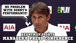 'No problem with Sonny's performance! Commitment is high' | Nottm Forest v Tottenham | Antonio Conte
