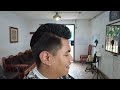 corte de cabello hombre clásico con el numero 3