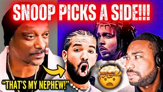 🔴Snoop Dogg PICKS A SIDE In Kendrick And Drake BEEF!|Not Like Us REMIX! 😳