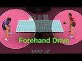 Chen Meng and another. biomechanics the forehand  drive table tennis.