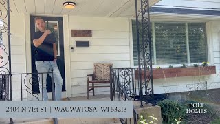 Living in Wauwatosa, Wisconsin | Home For Sale Under $500,000