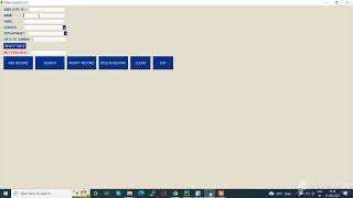 CRUD SQLITE3 GUI