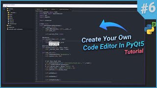 Create Your Own Code Editor in Python Using PyQt5 #6 - Adding Jedi Autocompletion
