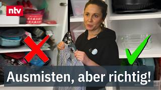 Ausmisten, aber richtig! Tipps vom Profi: So macht man auch noch Geld  | ntv Service