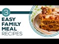 Full Episode Fridays: Lovin' in the Oven - 3 Easy Family Meal Recipes