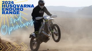 Husqvarna Enduro Range 2024 - We find out what the everyday rider thinks of them