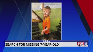 Crews searching for missing 7-year-old autistic boy