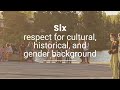 Trauma Informed Church - Principle Six - Respect for Cultural, Historic, and Gender Background