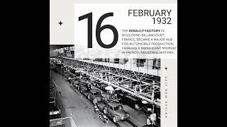 Renault Factory: A Historic Milestone in French Auto Industry (1932)