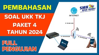 Pembahasan Soal UKK TKJ Paket 4 Tahun 2024 | FULL PENGUJIAN