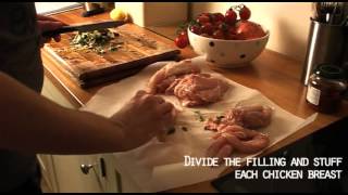 Jamie Oliver's 30 Minute Meals, How To Make - Stuffed Cypriot Chicken.